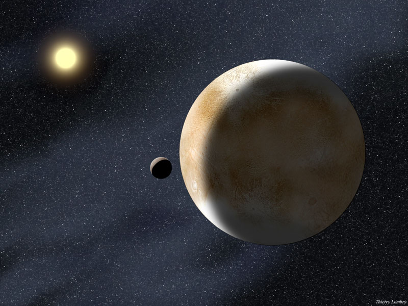 Eris: More Massive than Pluto Credit & Copyright: Thierry Lombry Authors & editors: Robert Nemiroff (MTU) & Jerry Bonnell (USRA) NASA Official: Phillip Newman Specific rights apply.