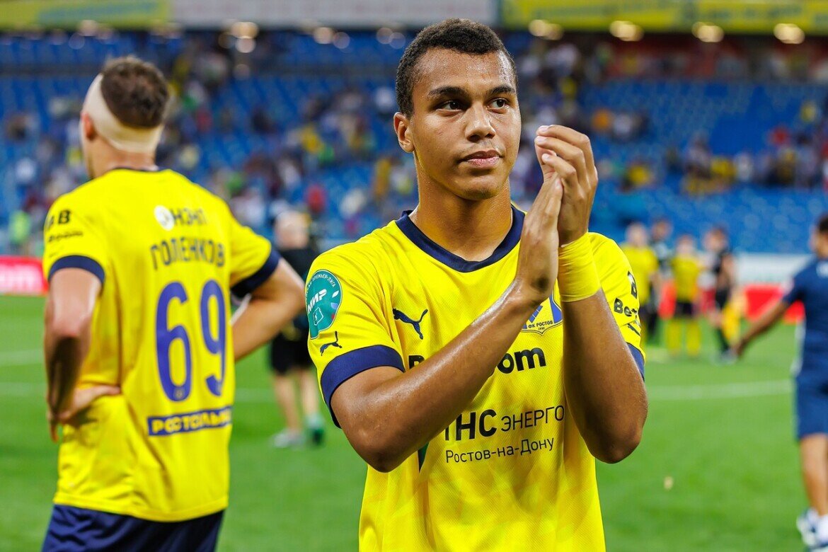 ​Артем Нтумба Муамба находится на сборах «Алании». Фото: fc-rostov.ru