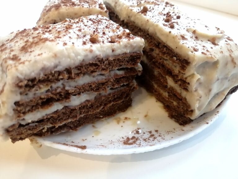 Торт в готовом варианте. 