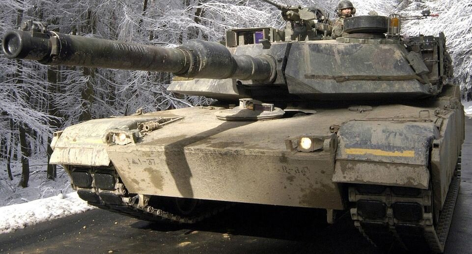 Танк M1 Abrams на учениях в ФРГ📷
