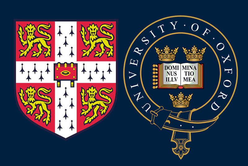 символы Кембриджа и Оксфорда