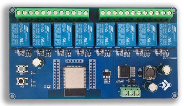 Версия с 8 реле
