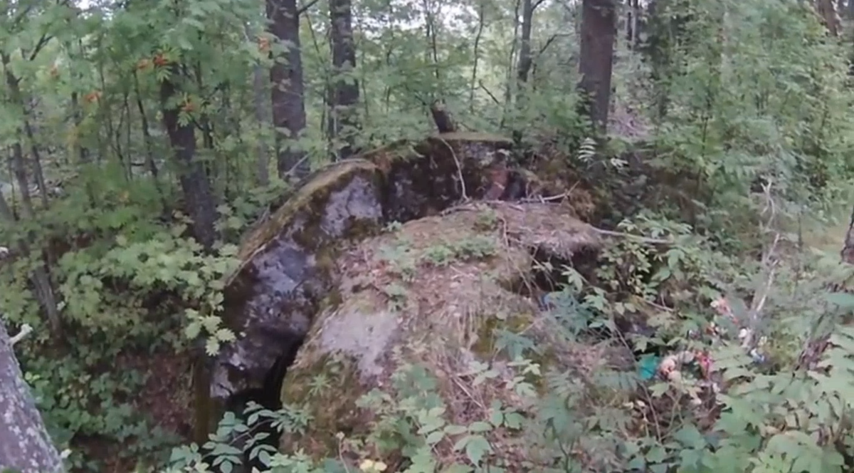 Остатки финских укреплений