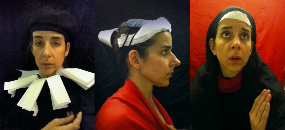 Серия «Автопортреты во фламандском стиле», cclarkgallery.com