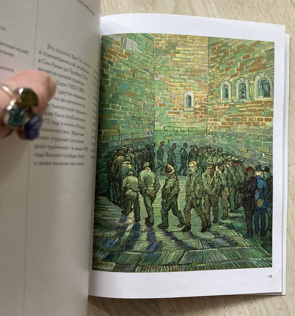 "Прогулка заключенных" Винсент Ван Гог