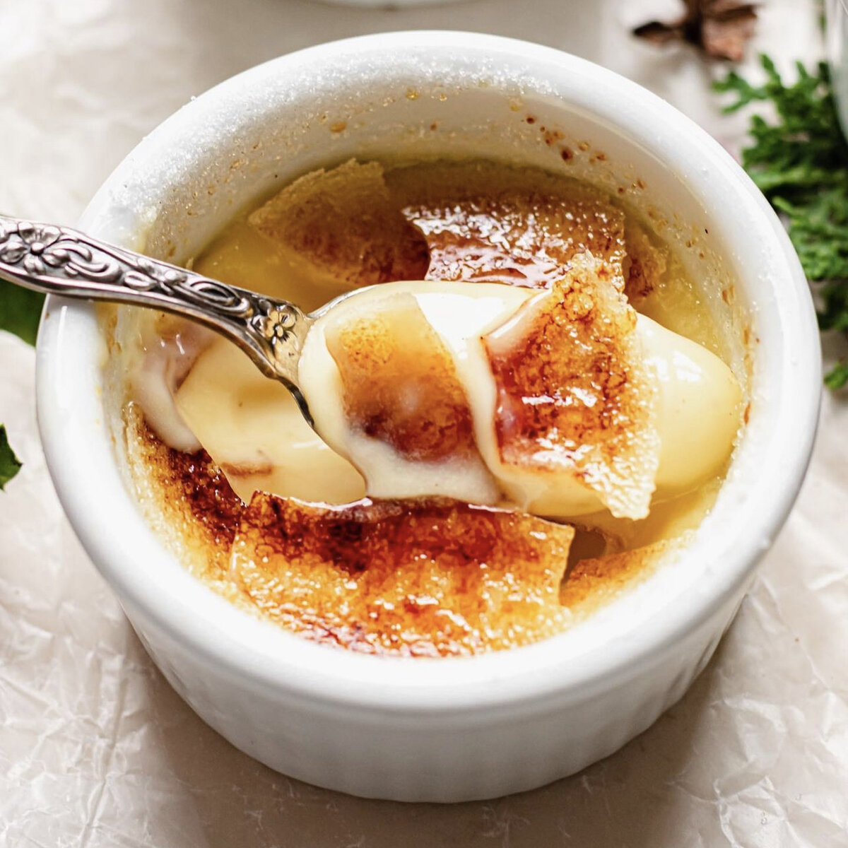 Pineapple Creme Brulee