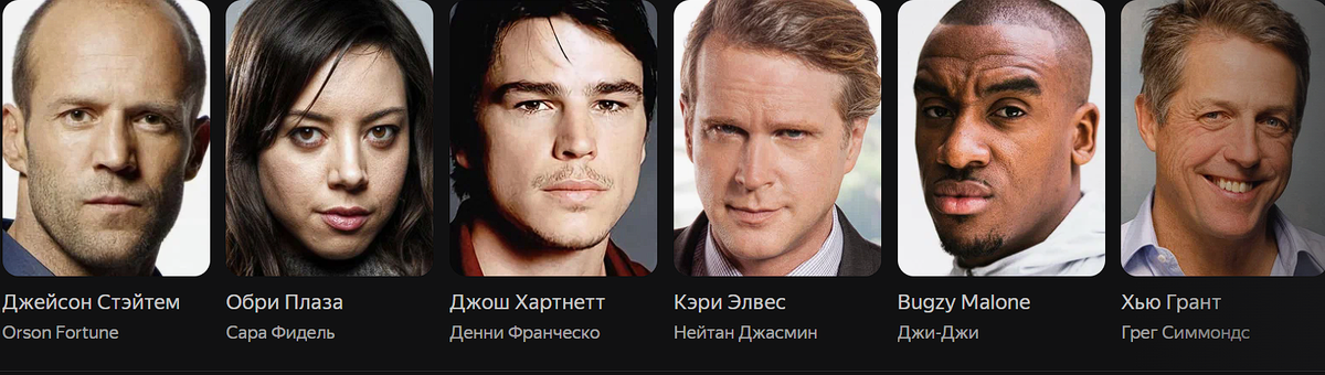 Фото взято из интернета. Актеры сыгравшие главные роли.