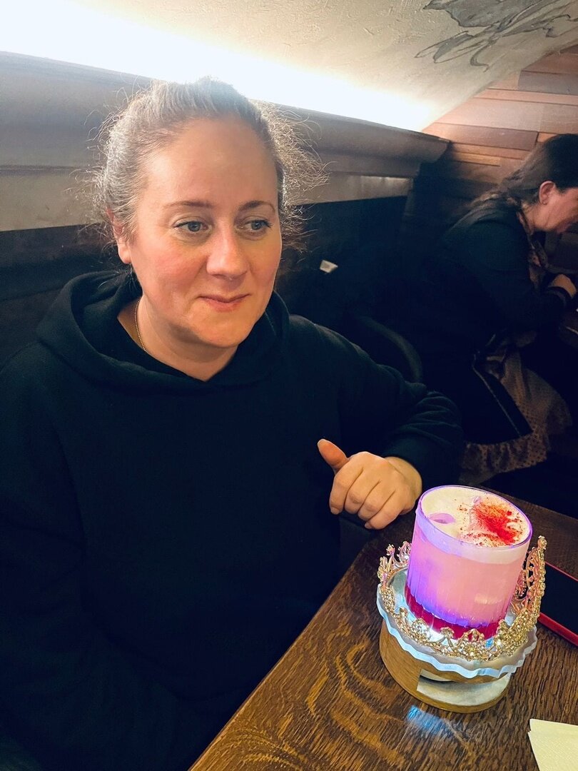 коктейль "Королева" в Buddy Cafe, Санкт-Петербург, Ломоносова 14