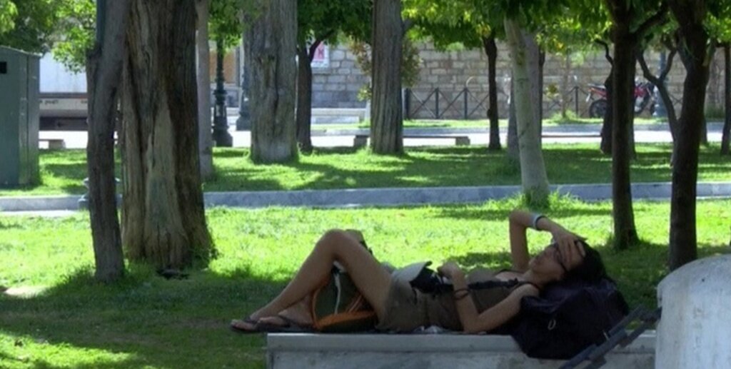 жарко в тени. человек под жарким солнцем. солнце жарко. лето тень деревья. жара в тени.