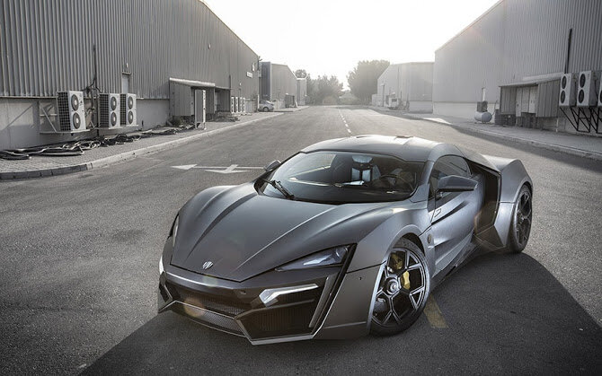 Lykan Hypersport занимает 10 строчку нашего списка самых дорогих автомобилей