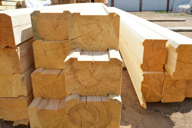 Профилированный брус 150х150 мм