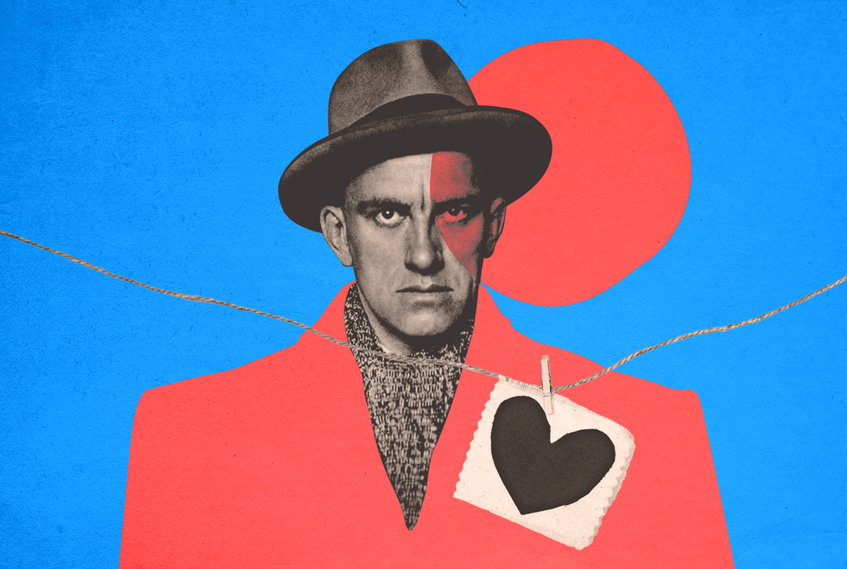 Владимир Маяковский, такой же острый, как и его рекламные стихи. Источник Яндекс.картинки