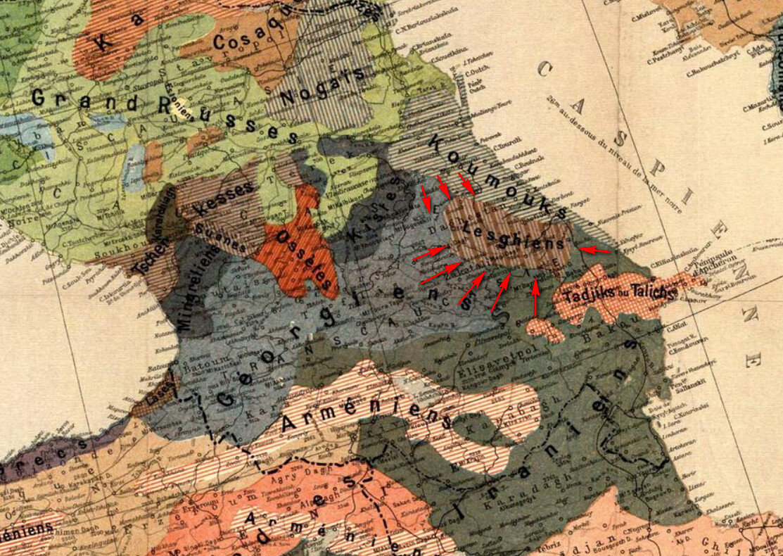 Этнографическая карта Европы» Й. Габриса (1918)