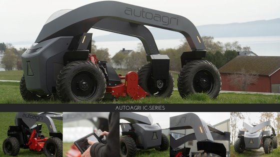 Новый автономный робот для перевозки грузов AutoAgri 