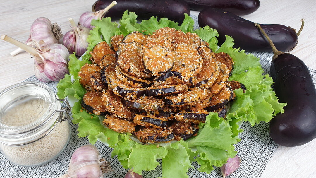 Баклажаны с кунжутом: четыре простых и очень вкусных салата