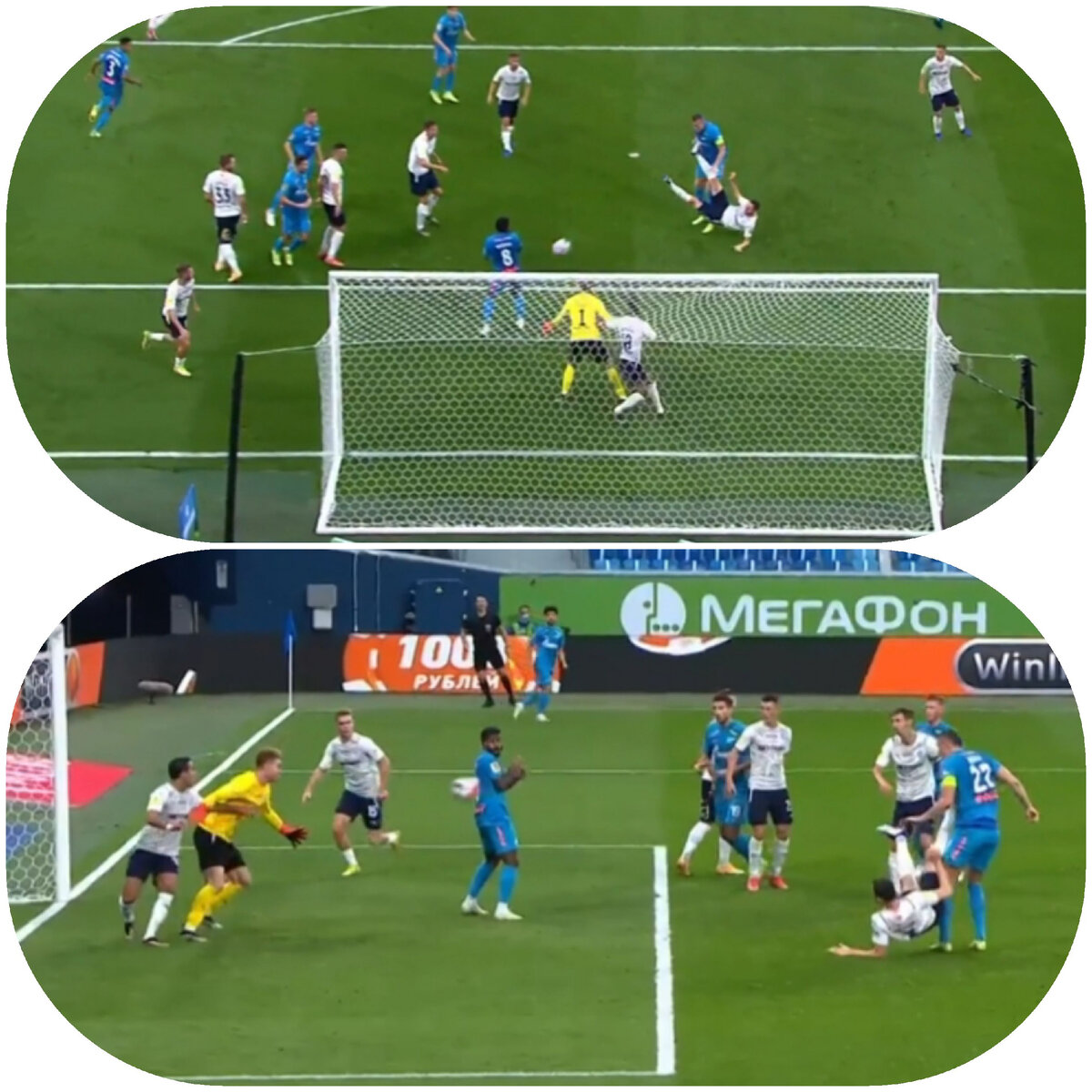 Ну а это уже Артём отличился в своём стиле: забил головой после углового от Клаудиньо