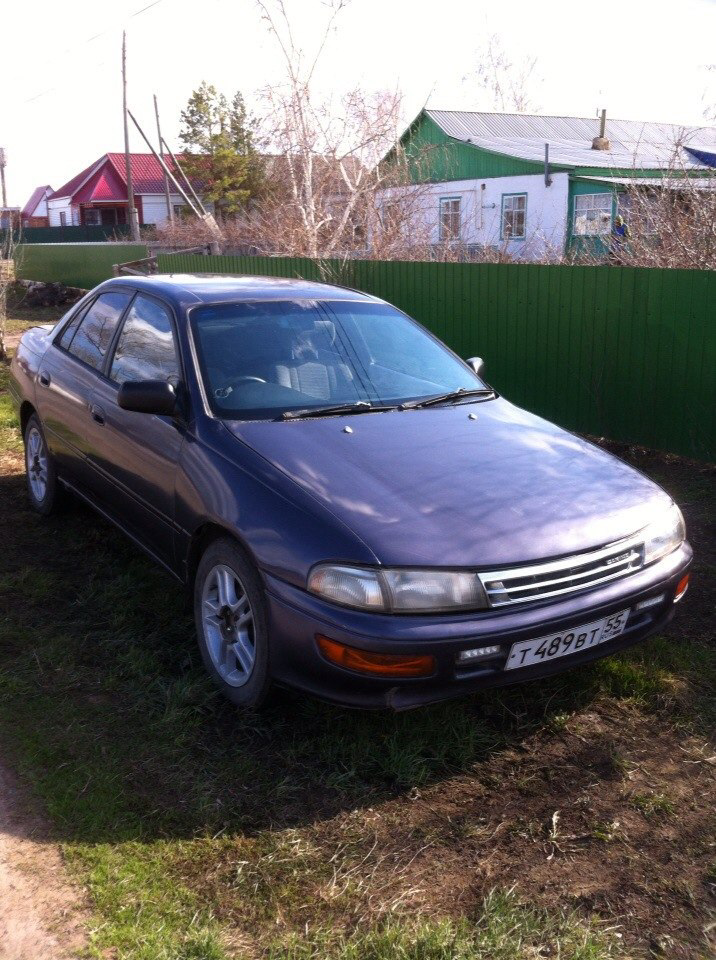 Моя первая ласточка - Toyota Carina 1993 г. Как вам автомобиль ?