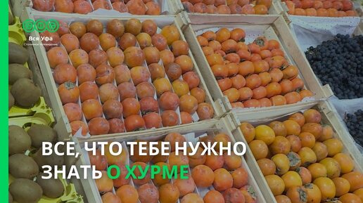 Все, что тебе нужно знать о хурме