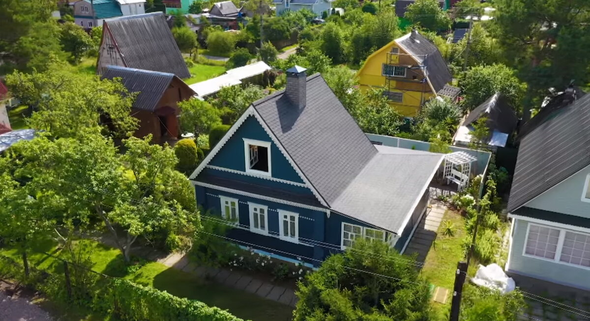 Дача Нины Николаевны, вид сверху 