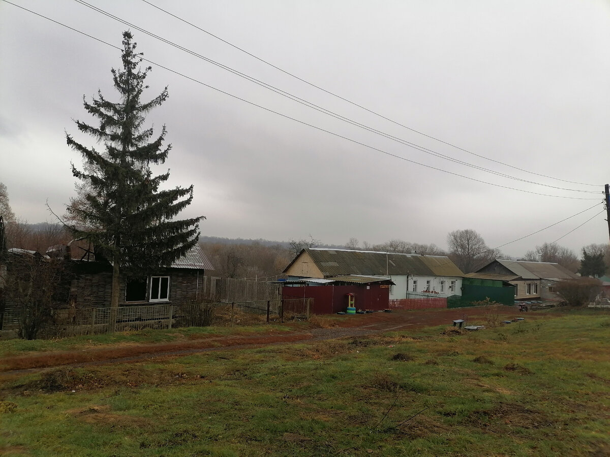 Турецкое село поздней осенью