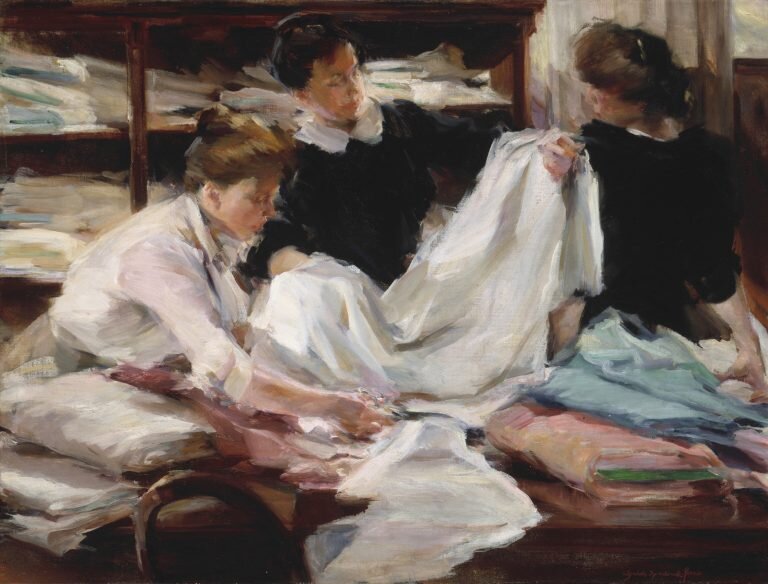 Элизабет Спархок-Джонс. Продавщицы, 1912 г