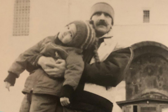 Фото: из личного архива. На фото: Евгения Брик с отцом