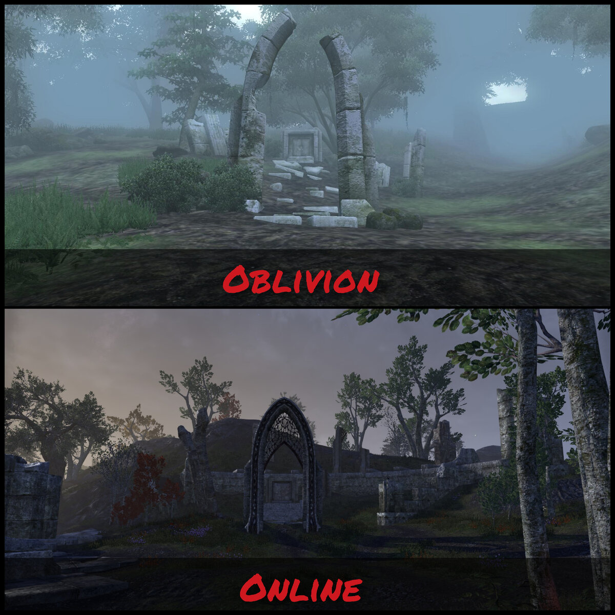 Арпения в Oblivion и Online