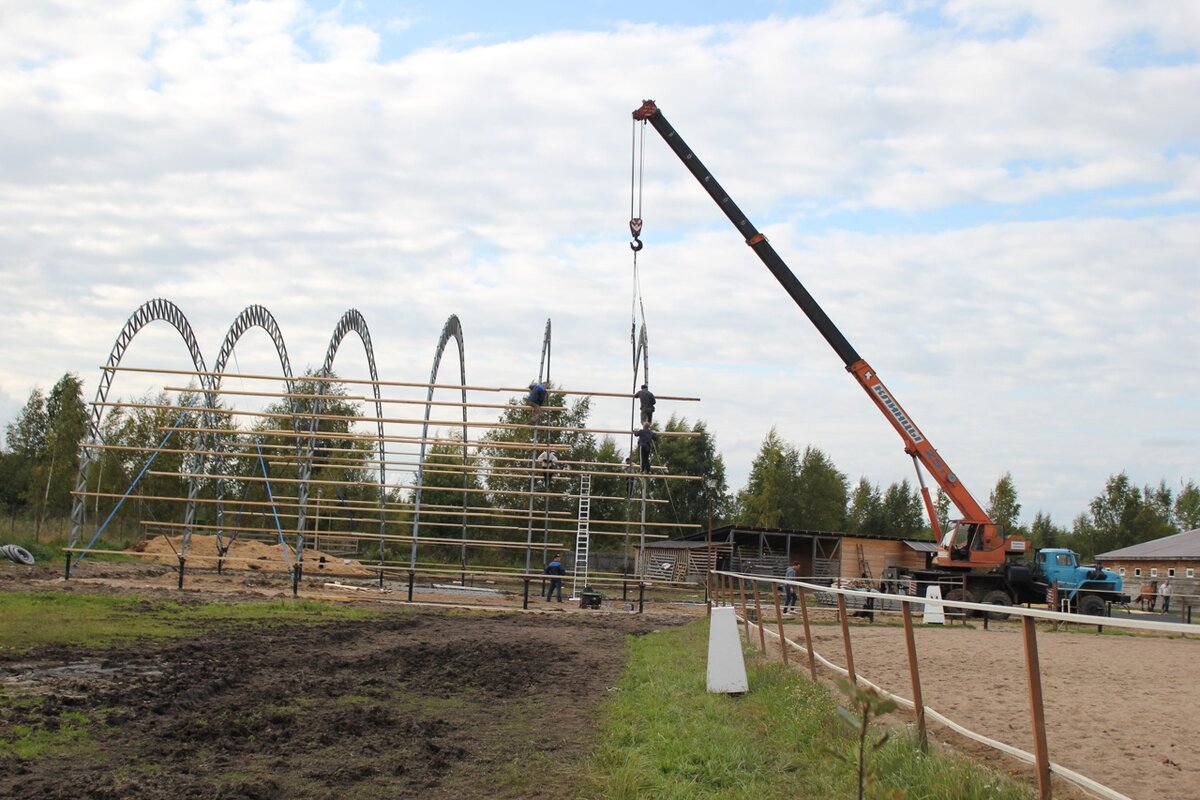 стройка. Начало