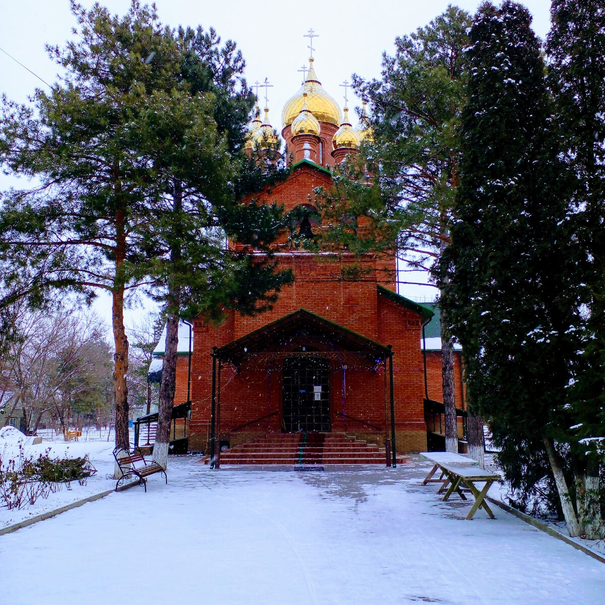 Церковь горячий ключ