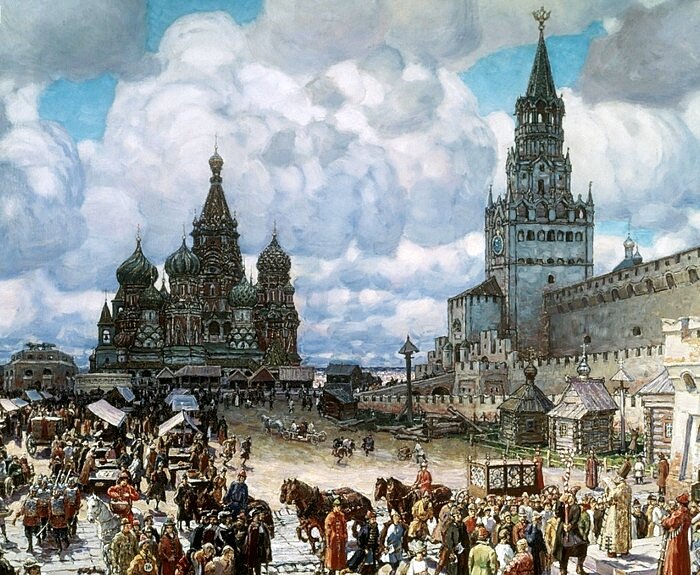 А.Васнецов "Красная площадь"