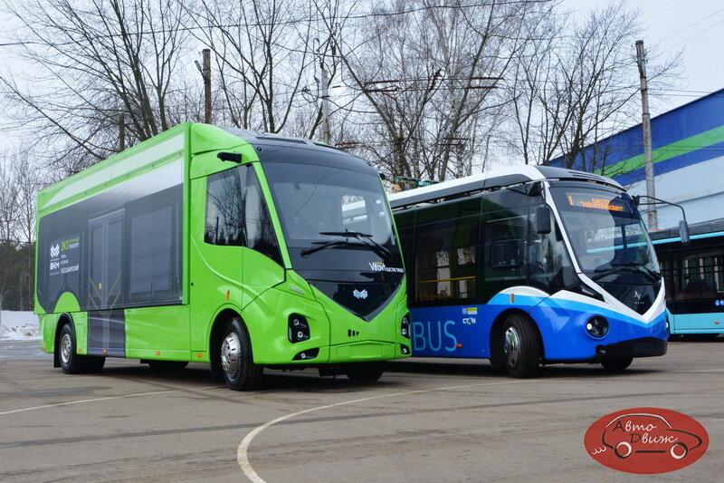 Электрогрузовик БКМ C457 Vitovt II Electro Truck Prime и электробус БКМ E4200P