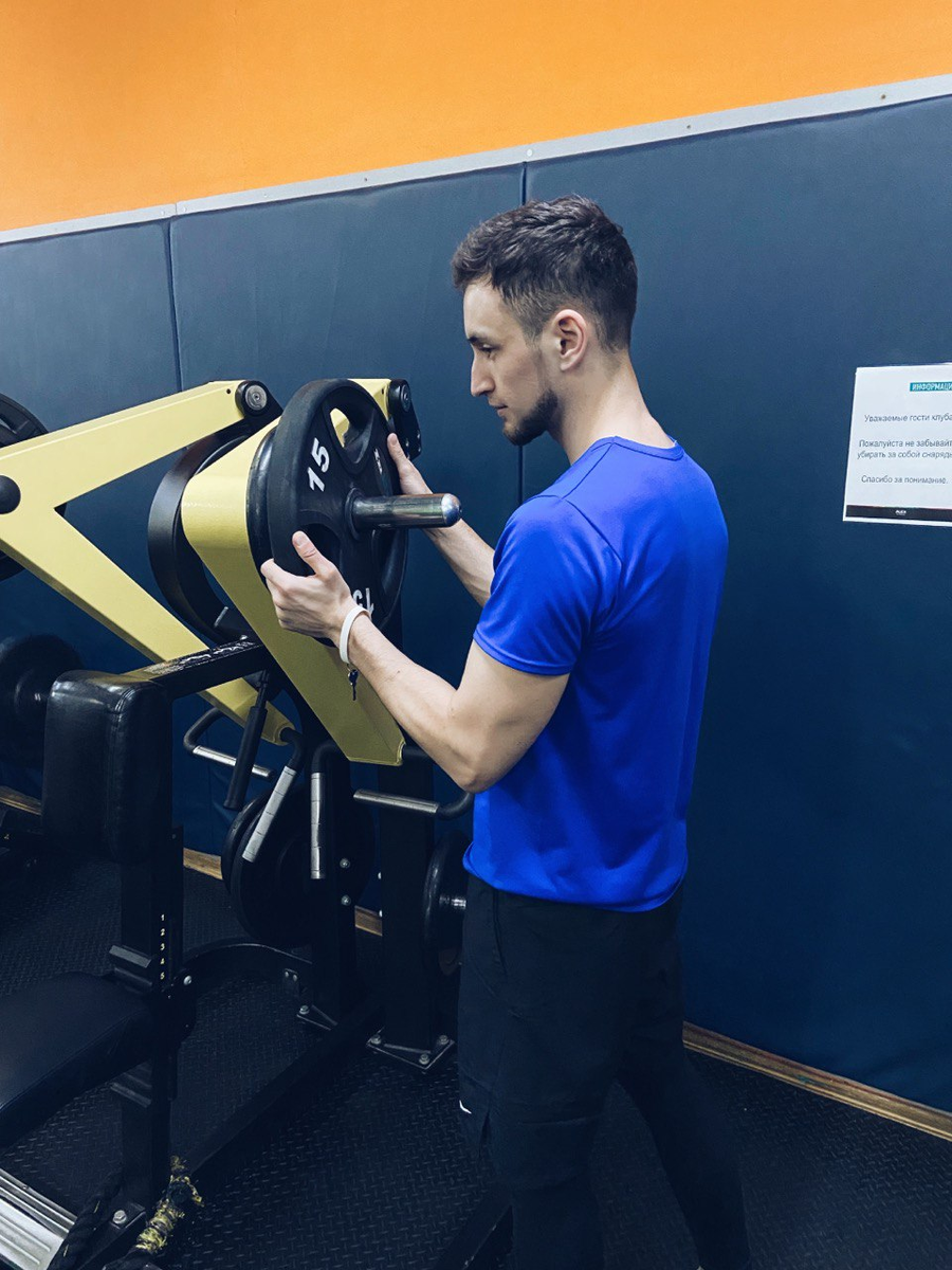 Рисунок 2. Пример блочного тренажёра для тяги (фотография из личного архива)