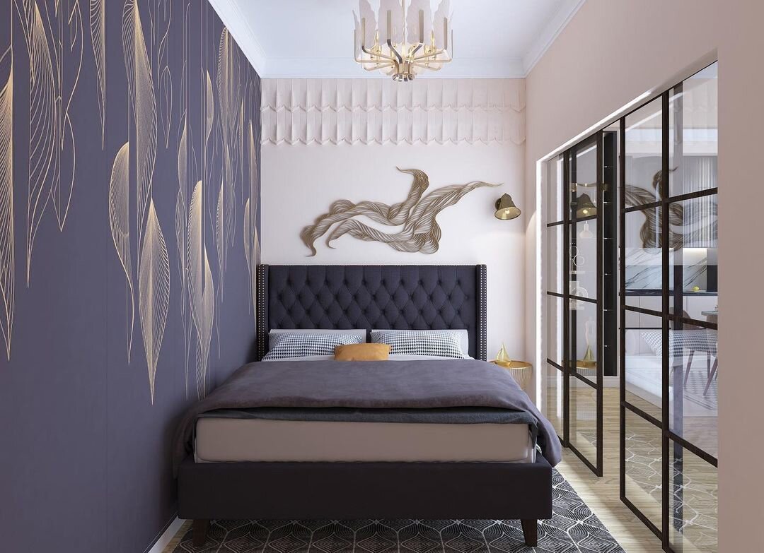 Потолочный способ монтажа подвесной системы из 4х дверей (2 зафиксированы, 2 раздвигаются). Фото из открытых источников.