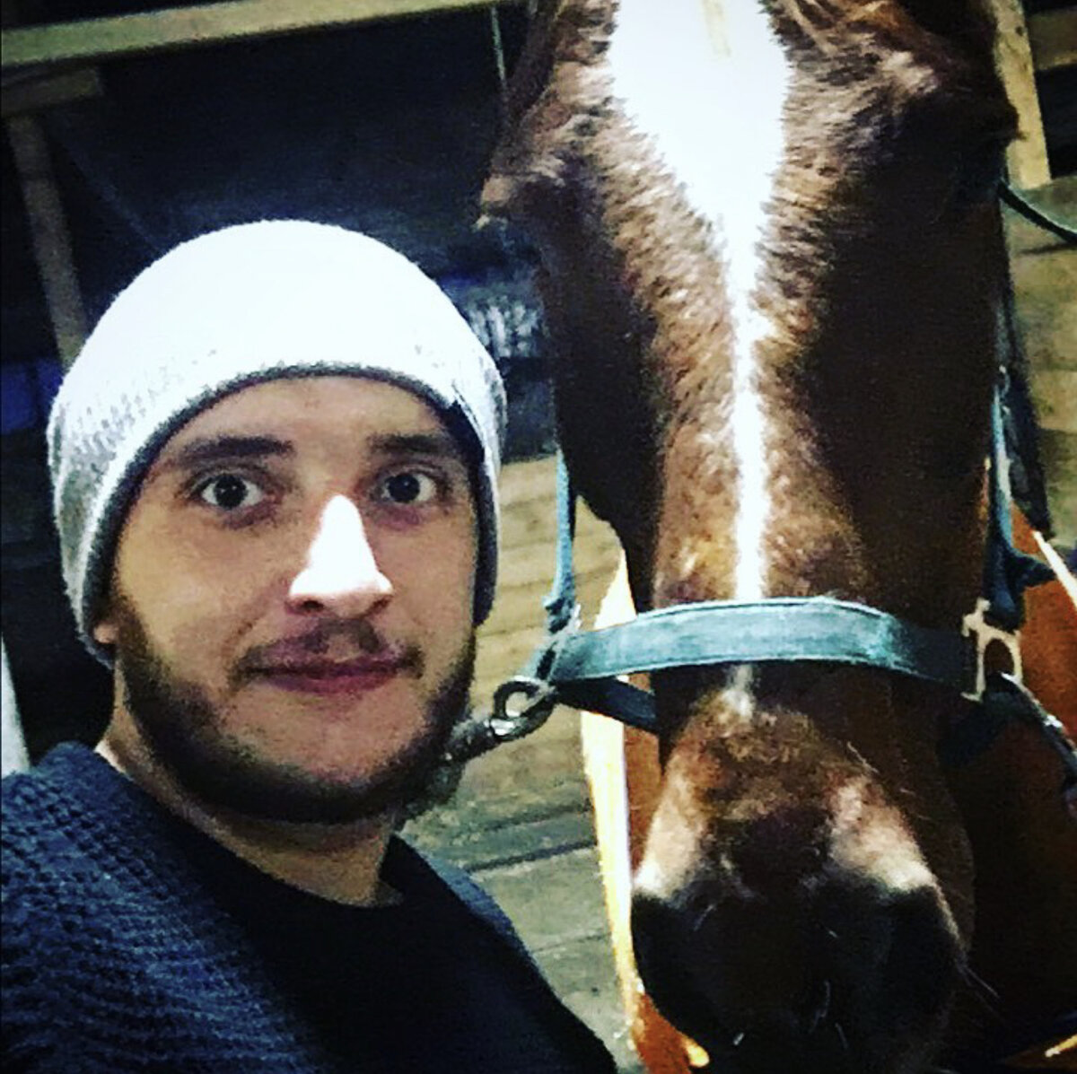 Фото из личного архива. Первый, кто сел на диету: Гарри.