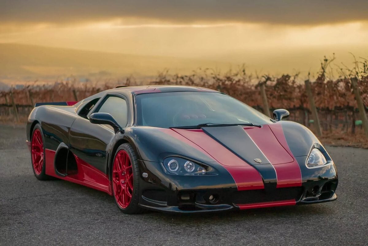 Макс скорость SSC Ultimate Aero