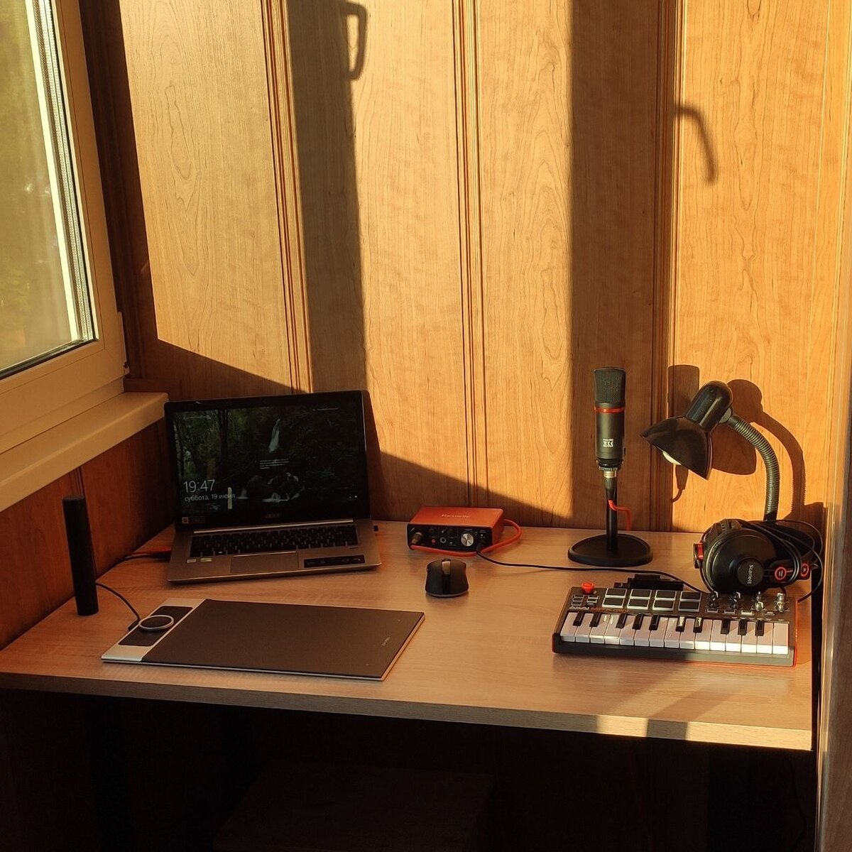 Мой "кабинет большого босса" на балконе