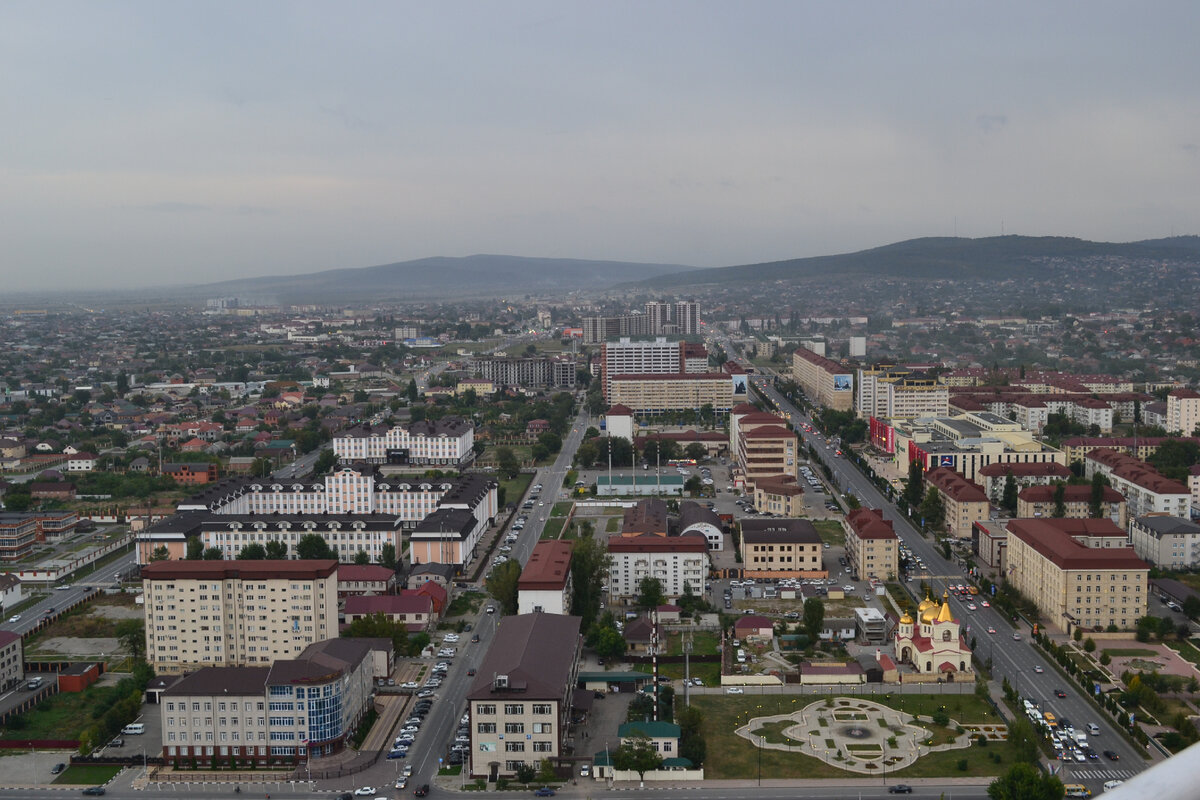 Панорама Грозного (фото автора)