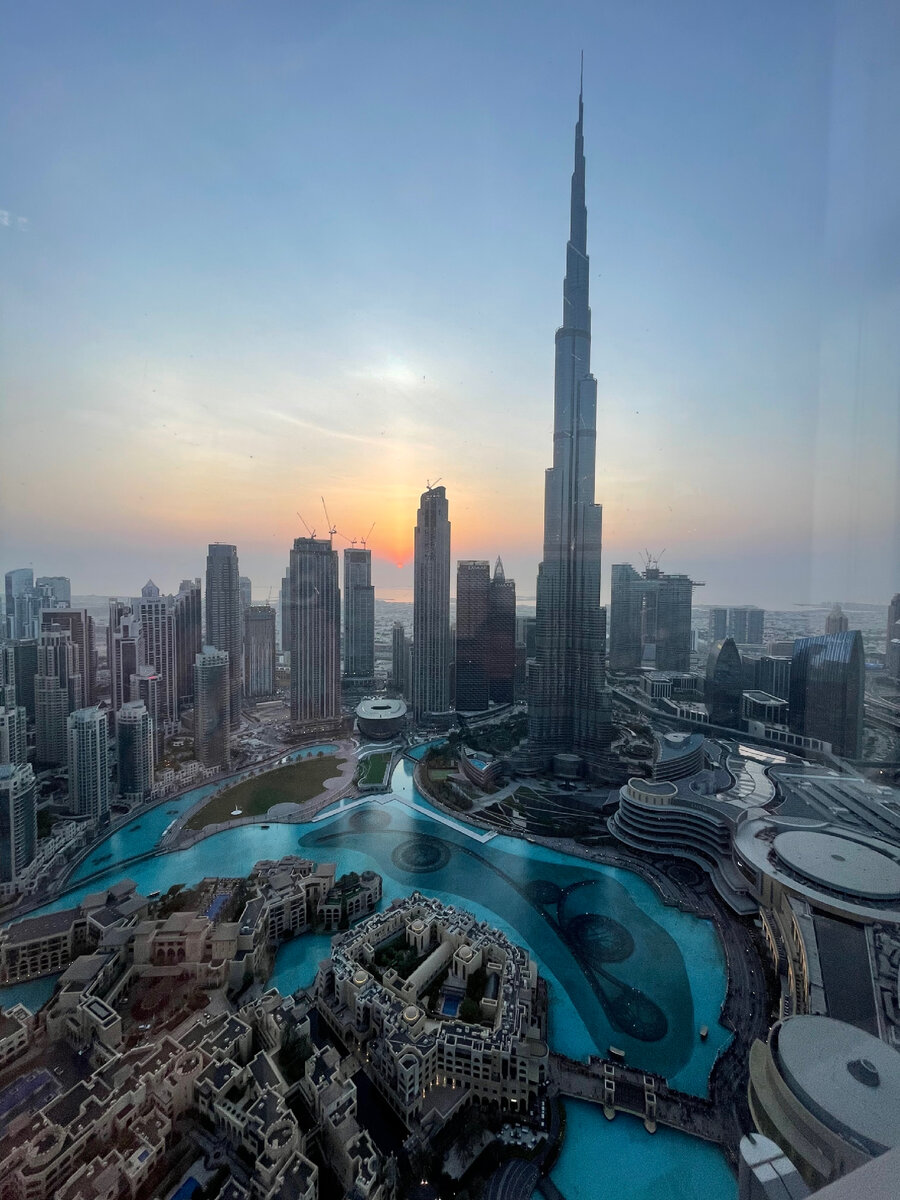 Вид из панорамного ресторана