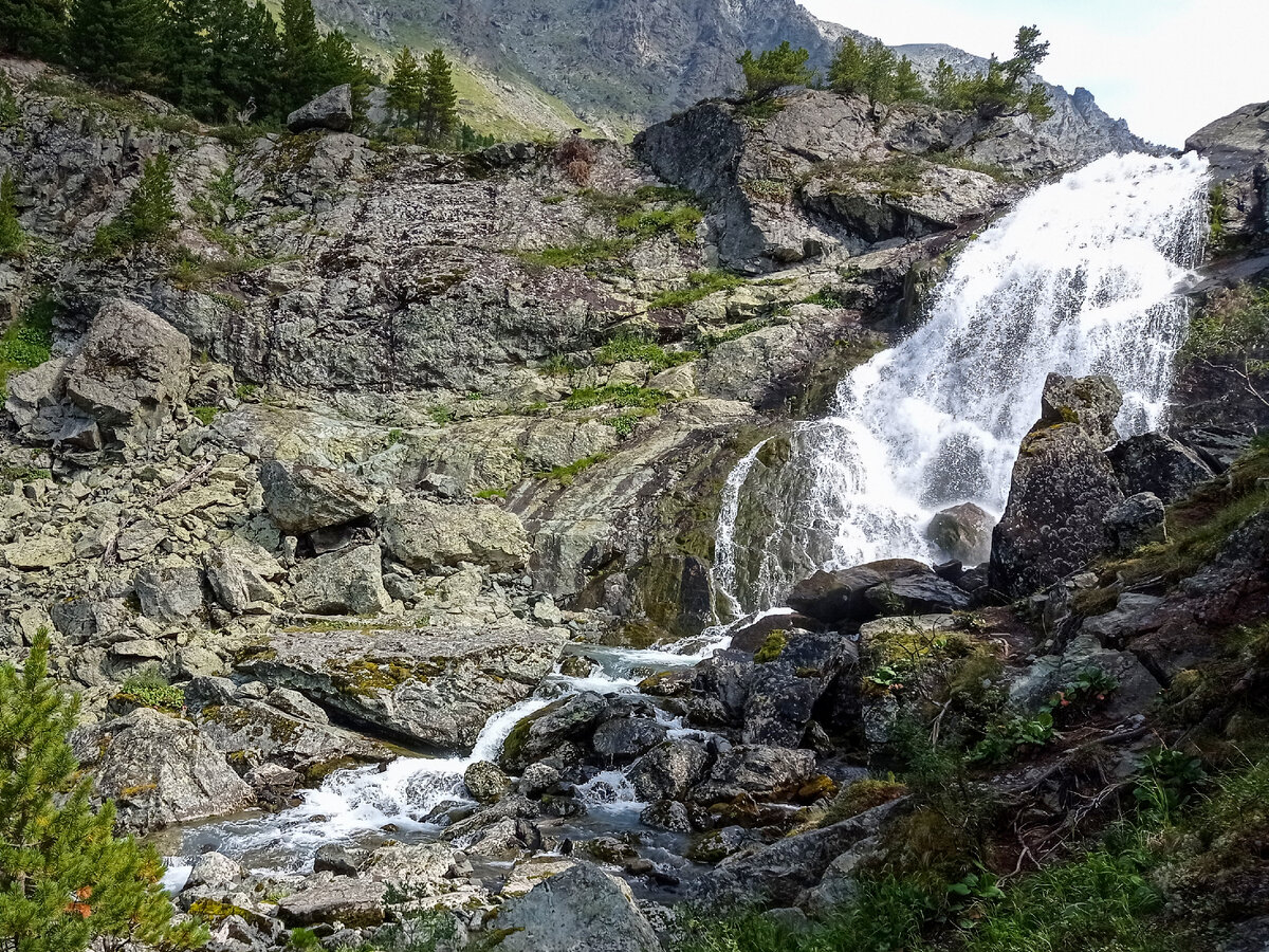 Реальное фото водопада Куйгук