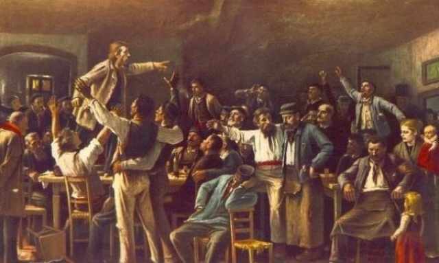    Михай Мункачи. Забастовка. 1895