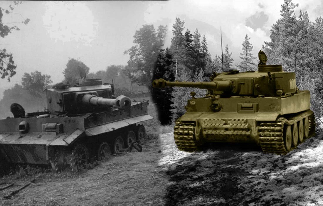 Почему немецкие танки. Танк тигр. Танки тигр. Немецкая танковая оптика. Польский танк тигр.