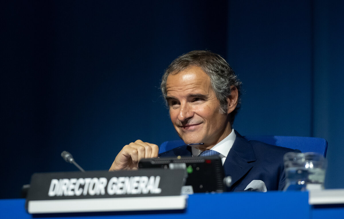    Генеральный директор МАГАТЭ Рафаэль Гросси  EPA-EFE/CHRISTIAN BRUNA