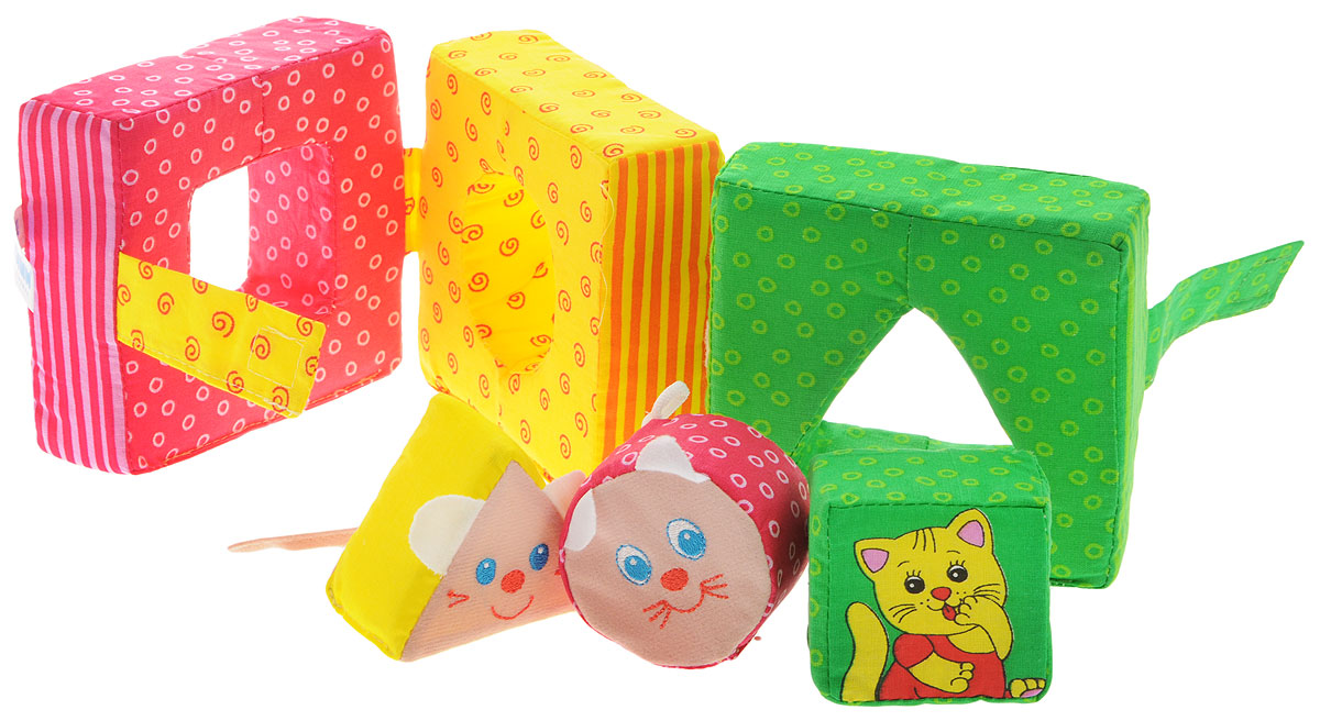 Мягкая развивающая игрушка - мякиши