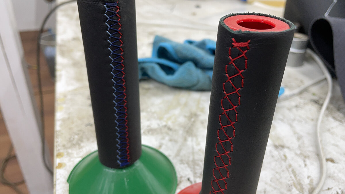 примеры швов на руле