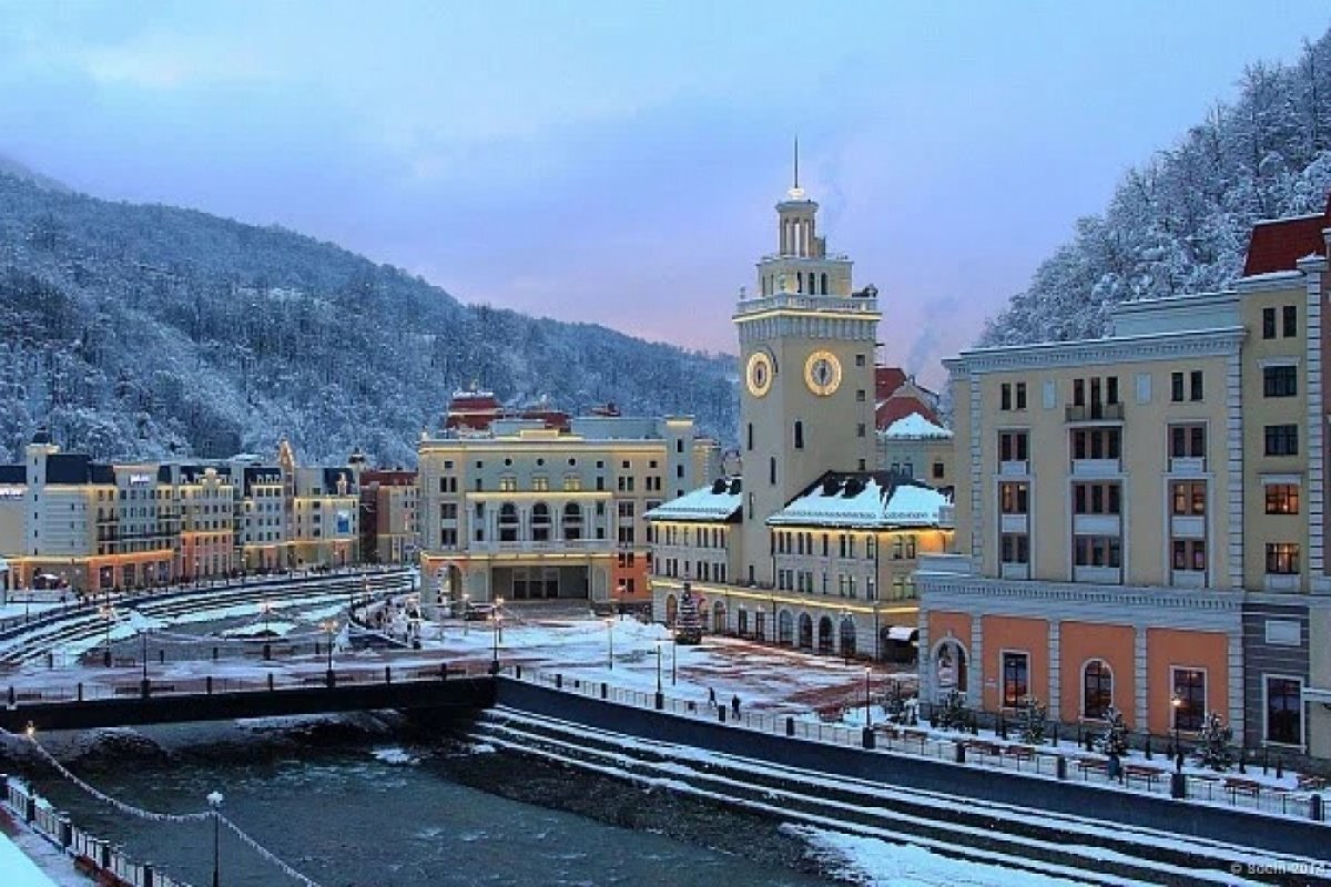    В горах Сочи высота снежного покрова достигла 25-ти сантиметров