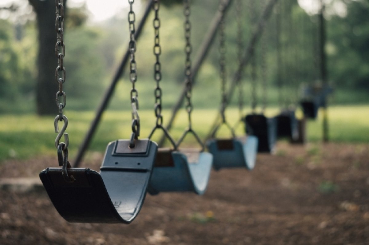    В барнаульском поселке построили новую детскую площадку