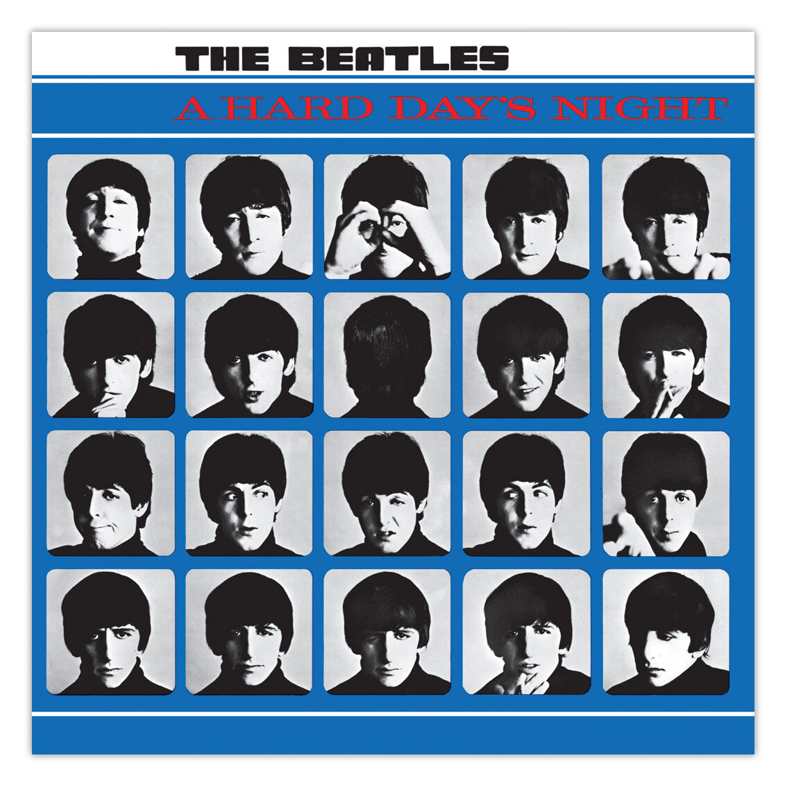Обложка альбома Hard Day’s Night.