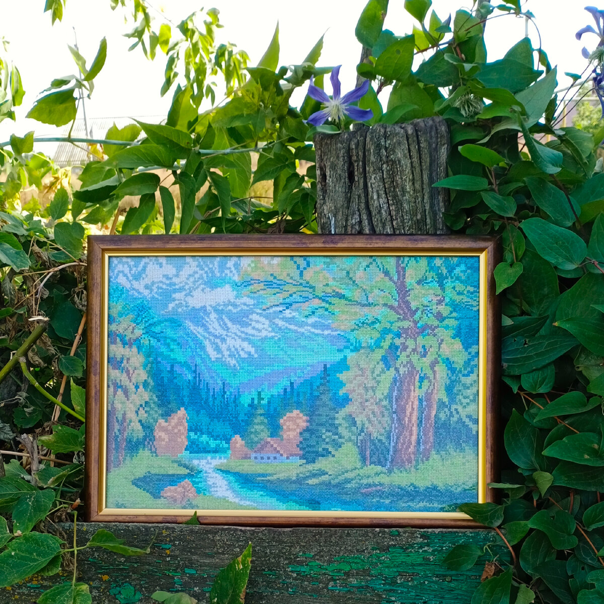 Горный пейзаж, Искусница