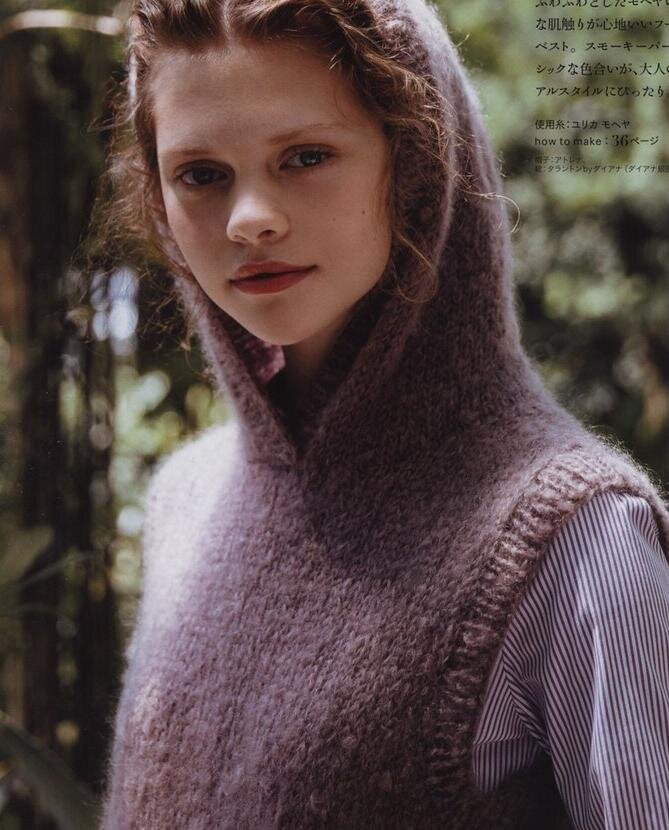 5 моделей спицами из японского Let's Knit Series. Большие схемы узоров ...