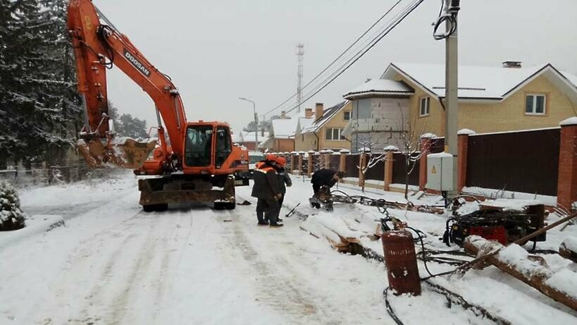    Аварийно‑восстановительная служба Подмосковья © Сайт Министерства жилищно-коммунального хозяйства Московской области